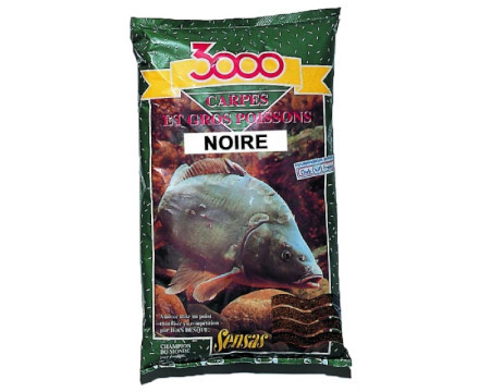 Amorce Sensas 3000 Carp Black Grondvoer