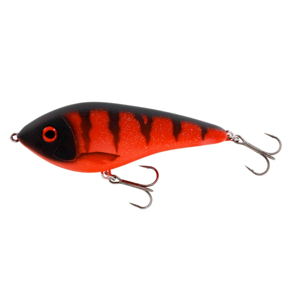 Jerkbait Westin Swim Glidebait Silent 12cm (62g) Sinking/Coulant - Fire