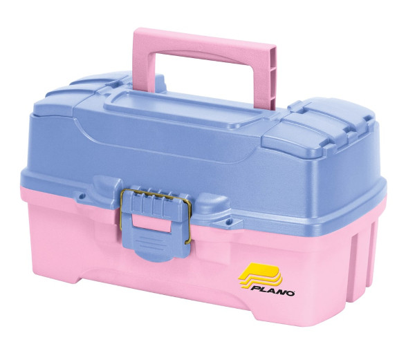 Plano Two-Tray Tackle Box - Pink