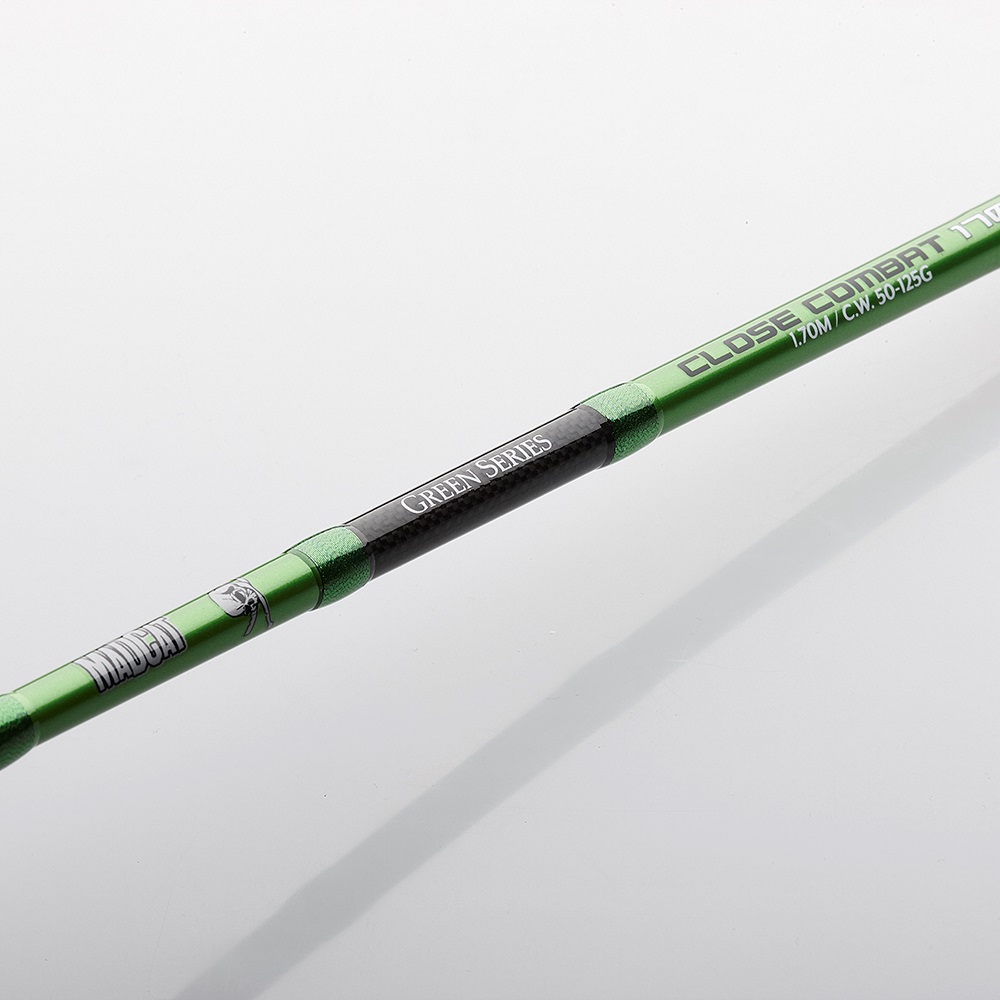 Canne Verticale Madcat Green Close Combat 1.70m (50-125g) 