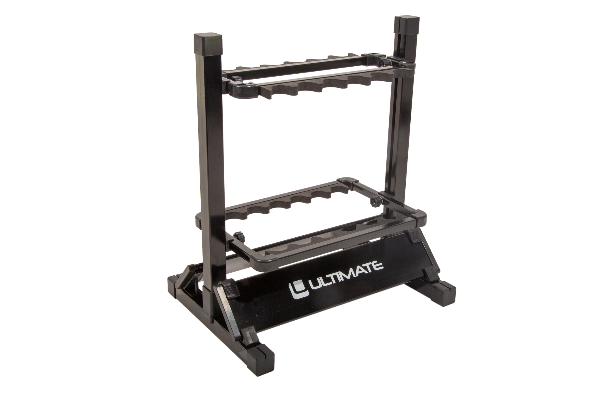 Présentoir pour cannes Ultimate Aluminium Rod Rack Black