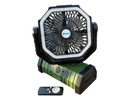 Ventilateur rechargeable Holdcarp (Avec 20000mAh Powerbank)