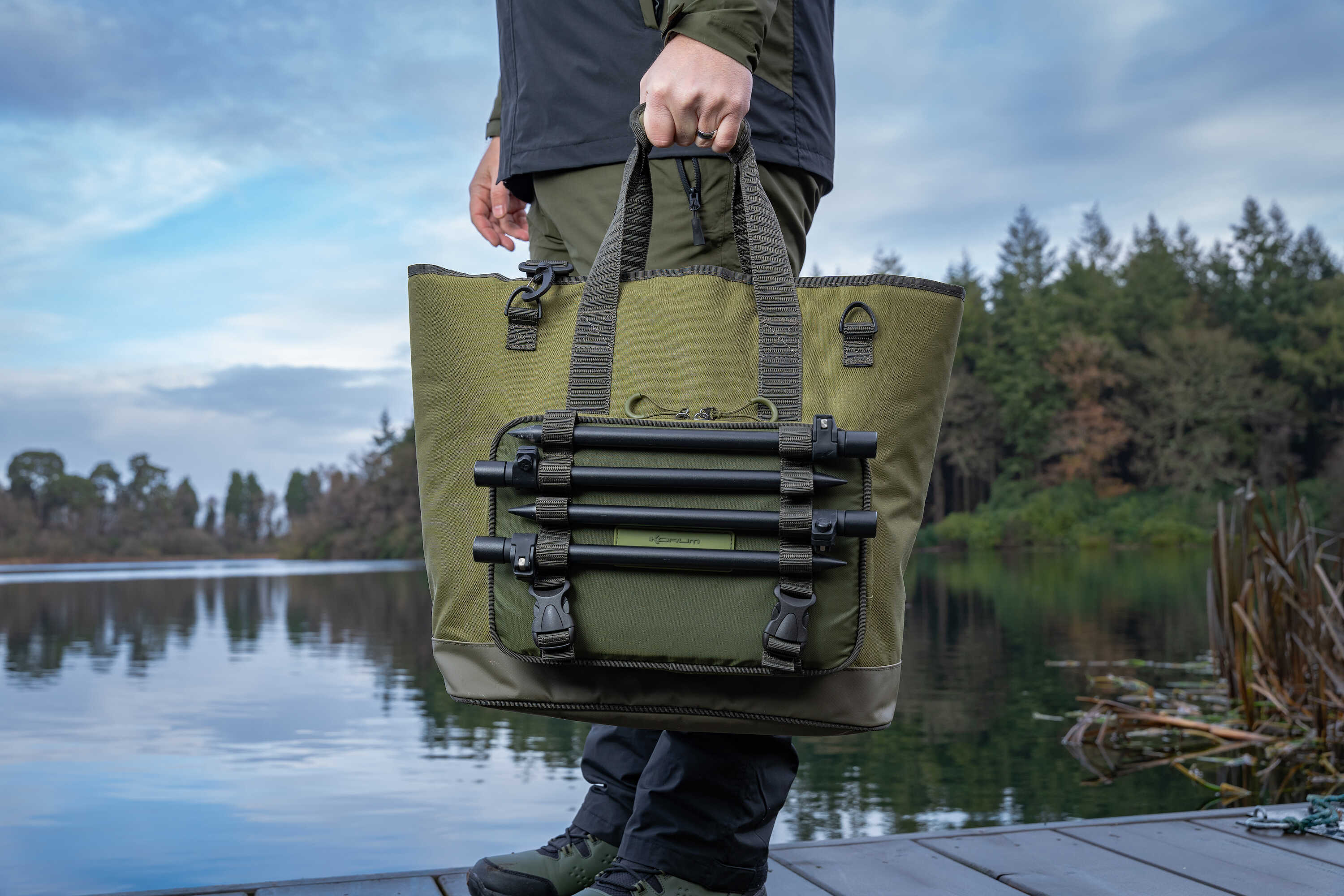 Sac à appâts Korum Progress Bait & Bits Bag (25L)