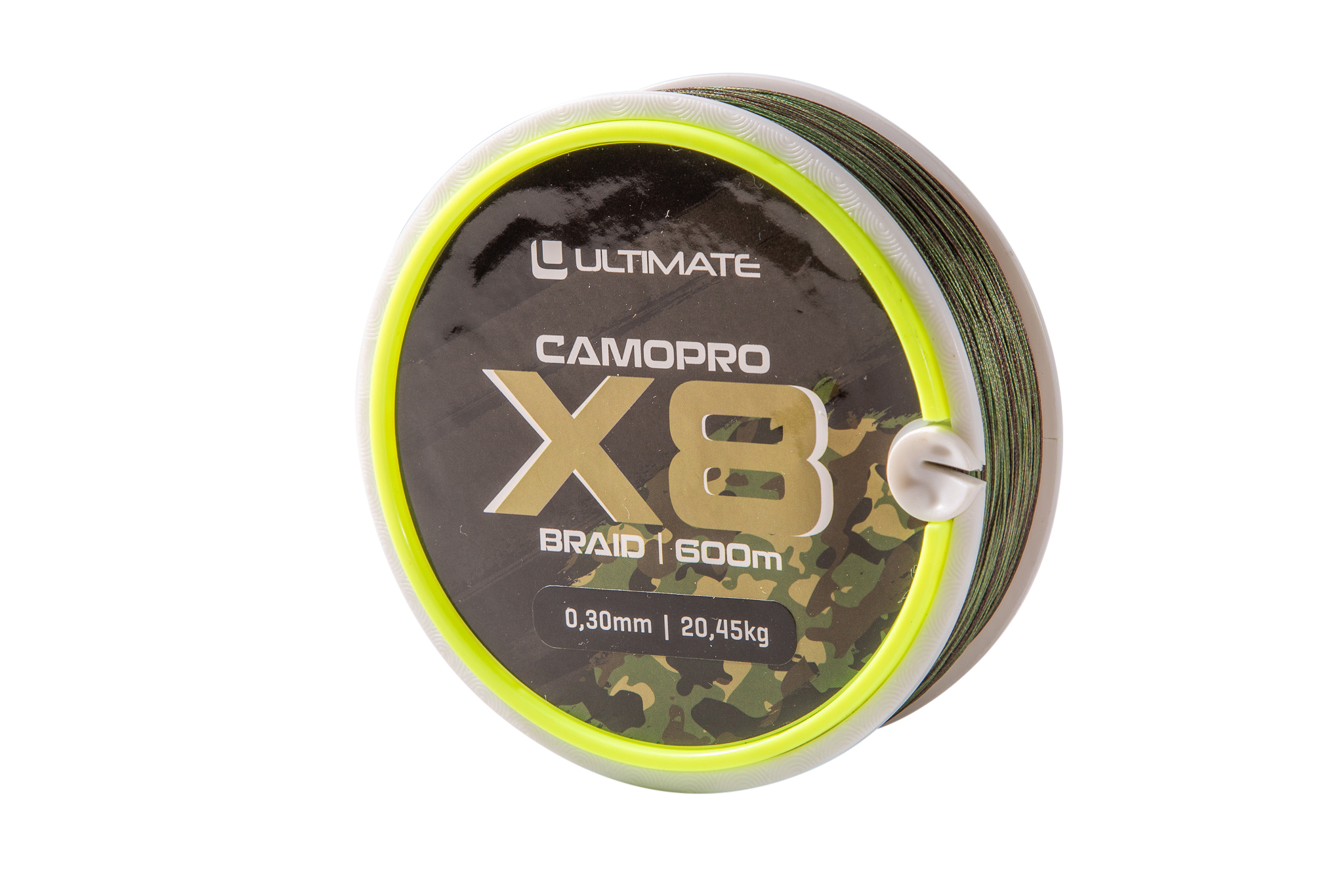 Tresse Carpe Ultimate Camopro X8 Braid (600m)