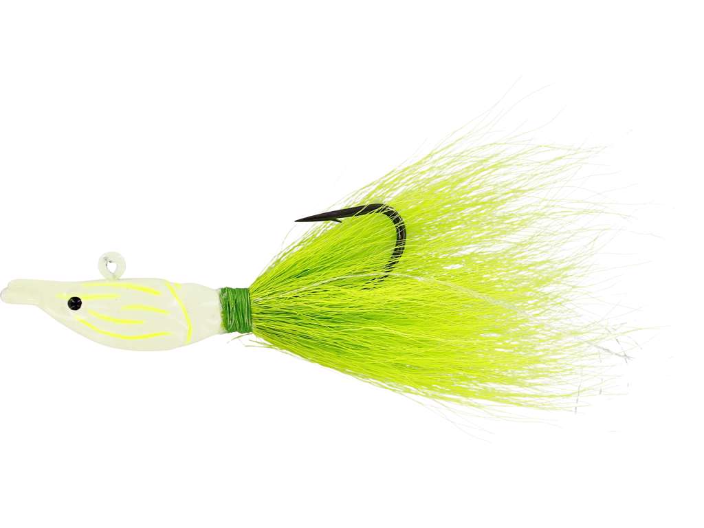 Jig Westin Bucktail Shrimp de 13cm (57g) - Glow Shrimp