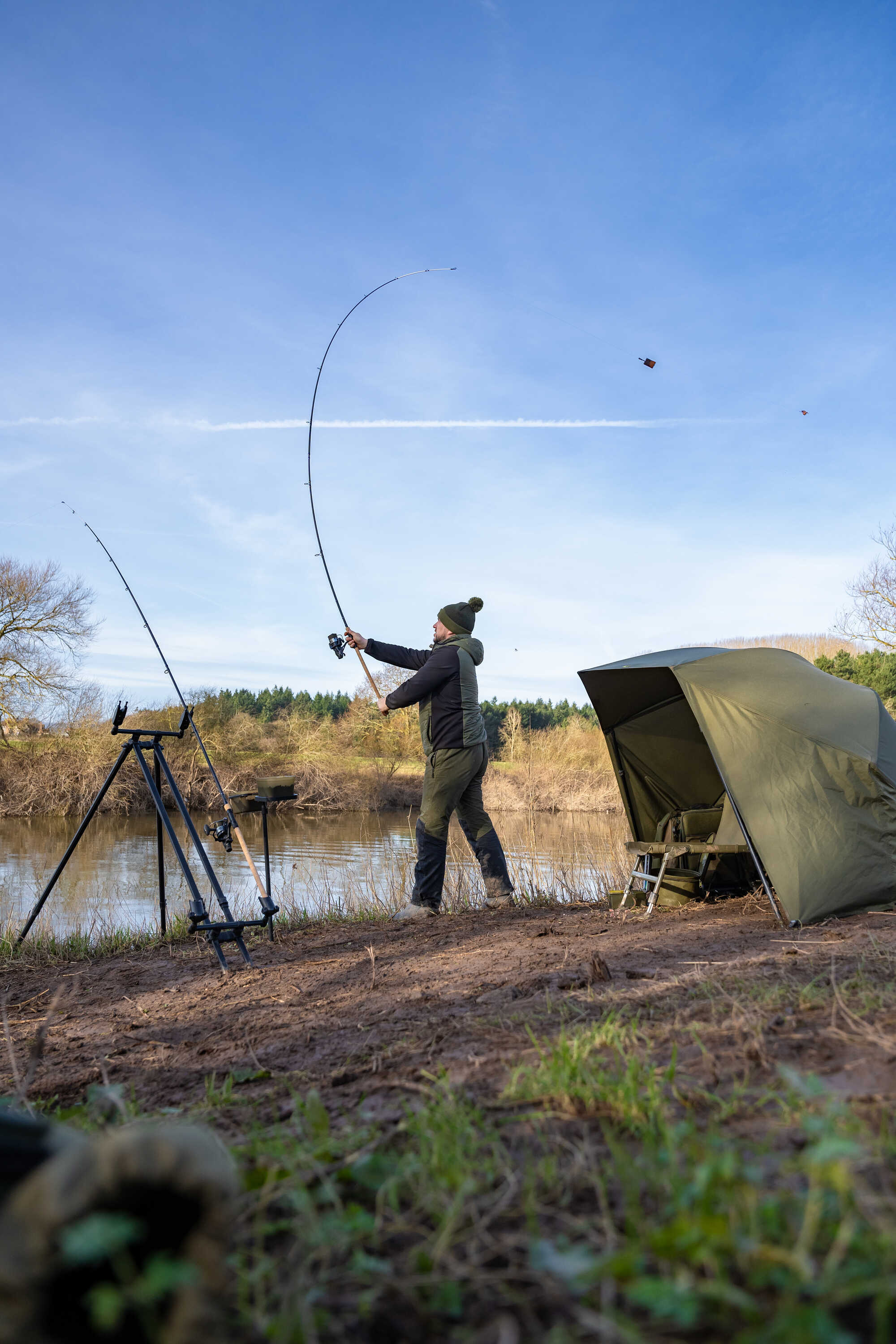 Canne à barbeau Korum 3K 11 pieds (1.75 lb)