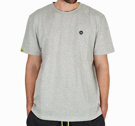 T-shirt Matrix Large Logo Marl Grey