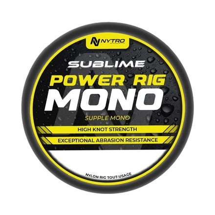 Nytro Sublime Power Rig Mono Nylon Coup 100m