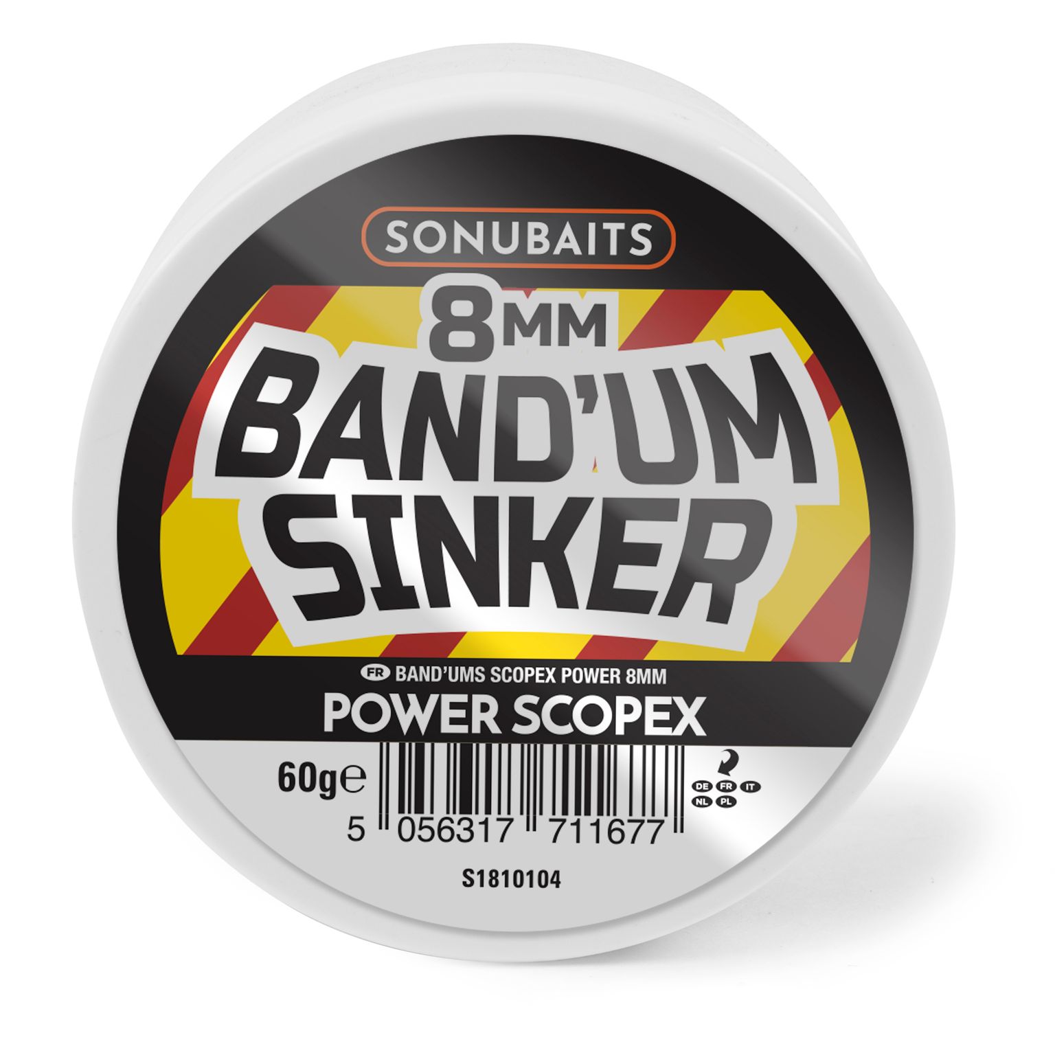 Bouillettes Sonubaits Band'um Sinker 8mm - Power Scopex