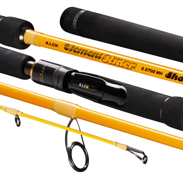 Canne Mer pêche au bar Illex Element Rider X5 S2 MH Shorelauncher 270.5cm (10-40g)