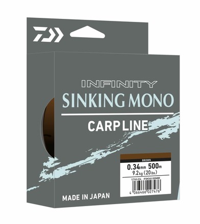 Daiwa Infinity Sinking Brown Nylon (500m)