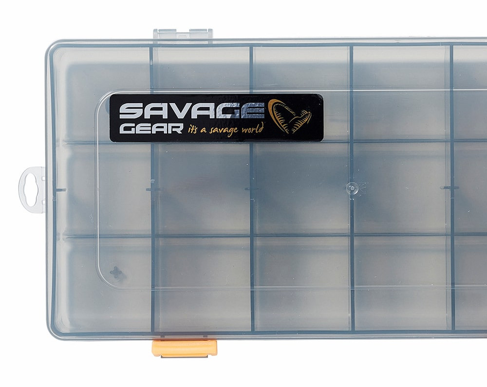 Boîte pour leurres Savage Gear Flat Lure Box Smoke Kit (2 pcs)