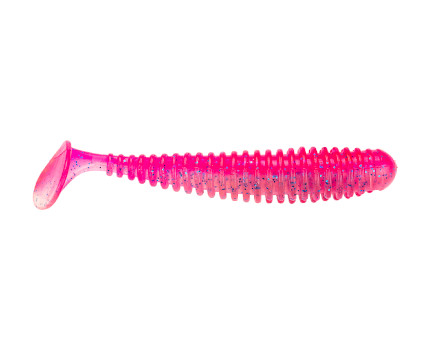 Berkley Power Swimmer Soft Shad 4.3" (11cm) - Hot Pink