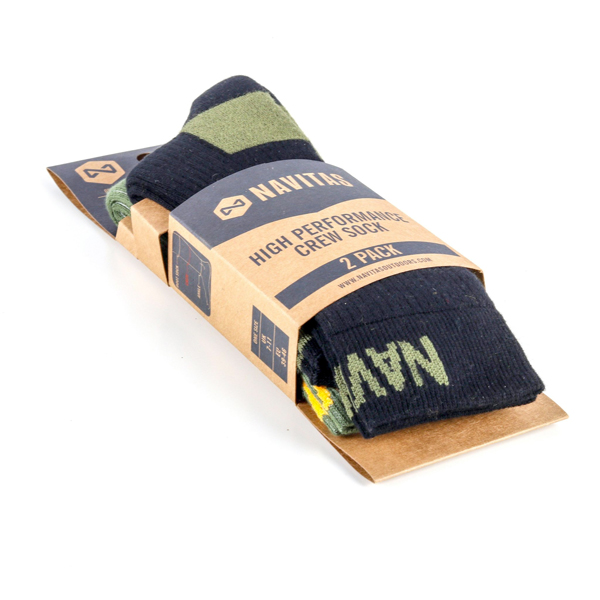 Navitas Coolmax Crew Chaussettes taille 41-45