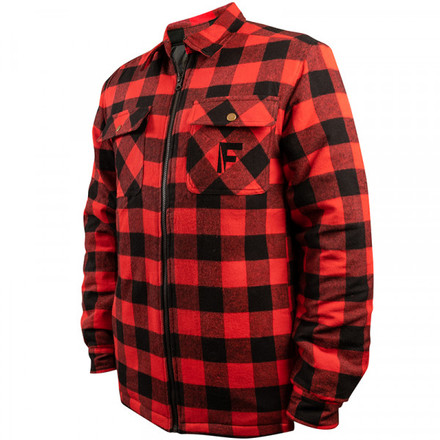 Fladen Forest Shirt Thermal Red/Black