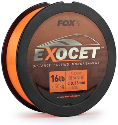 Fox Exocet Fluoro Orange Mono Nylon