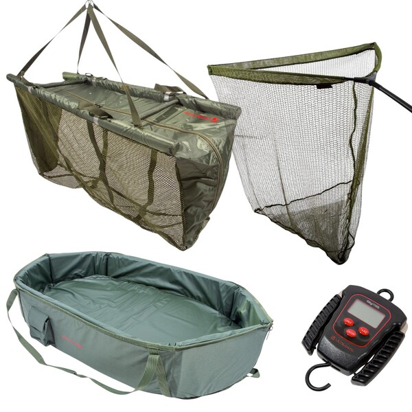 Set de pesée et d'épuisage de carpe Ultimate High End Carp Landing & Weigh Set