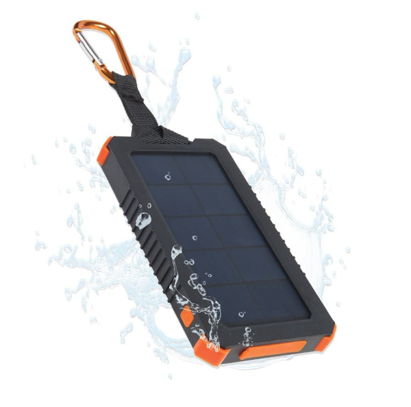 Chargeur solaire Xtorm Noir/Orange - Xtorm Solar Charger 5000 MAh Black/Orange
