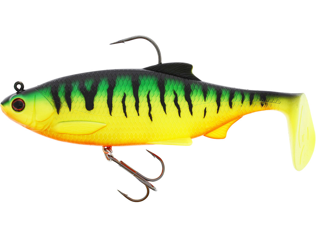 Leurre Souple Coulant Westin Ricky The Roach Shadtail R 'N R 18cm (113g)  - Firetiger