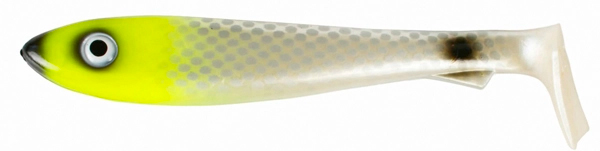 Svartzonker McRubber Shad 23 cm, 2 pièces - C25 - Lemon Head