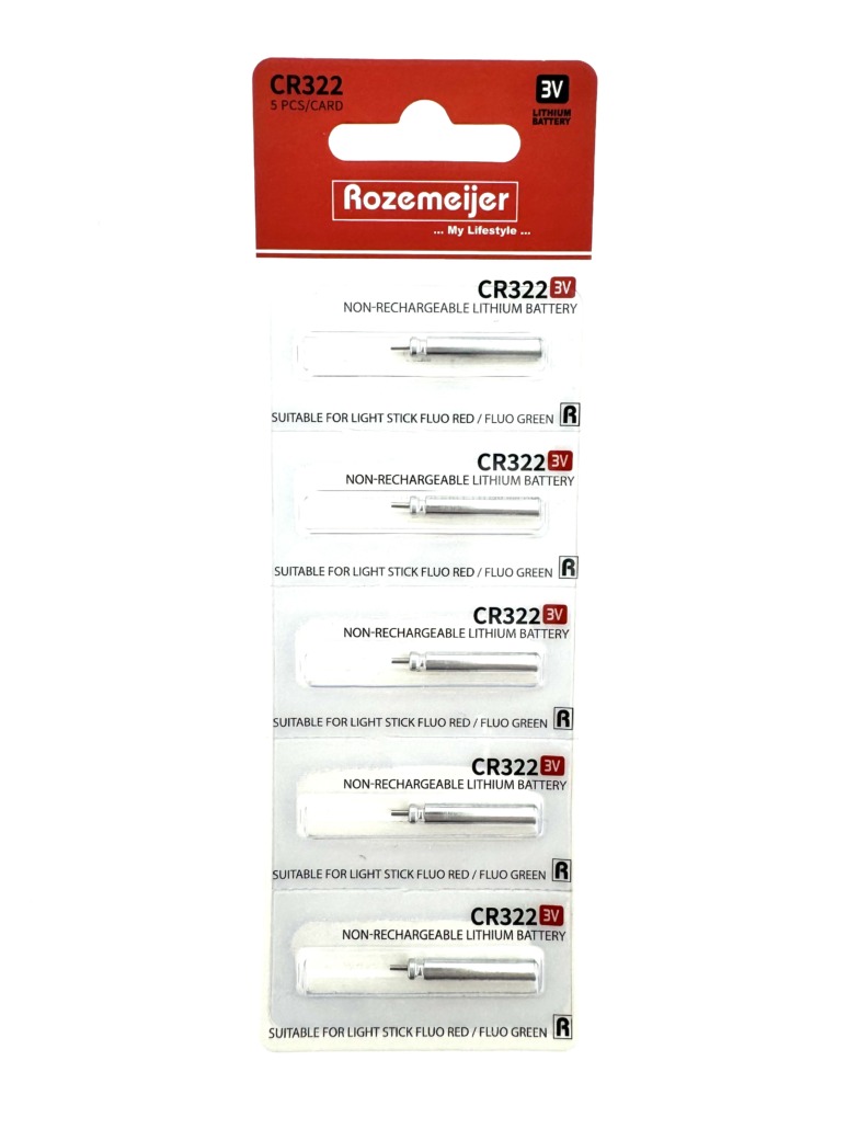 Rozemeijer CR322 Lithium Light Stick Battery Pack 5pcs (non-rechargeable)