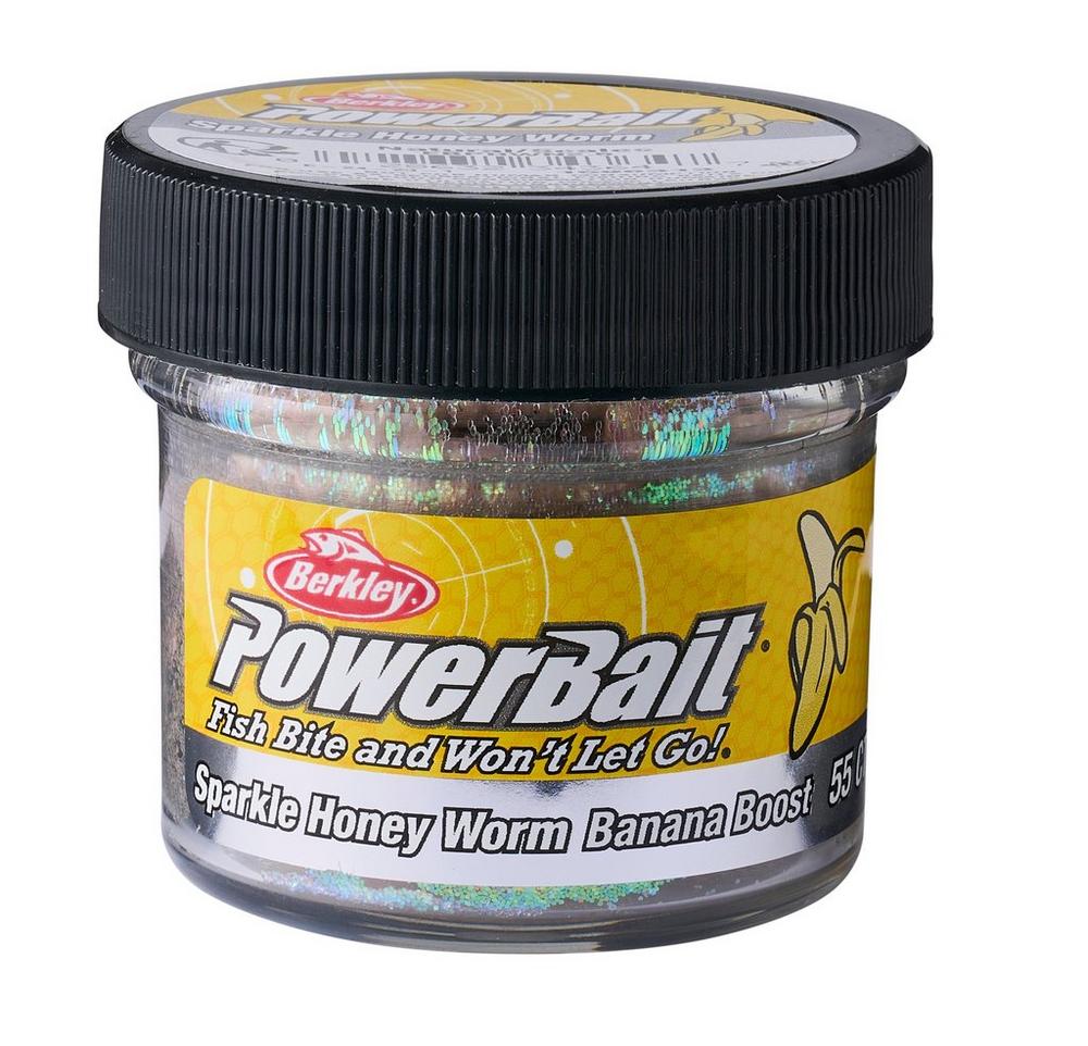 Leurres truite Berkley Powerbait Power Scales Honey Worm 2.5cm (55 pcs) - Natural/Scales