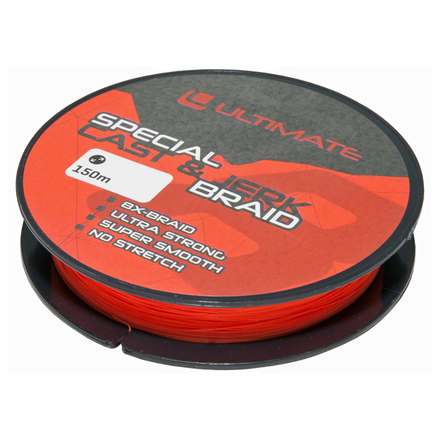 Ultimate Special Cast & Jerk Braid Fluo Red