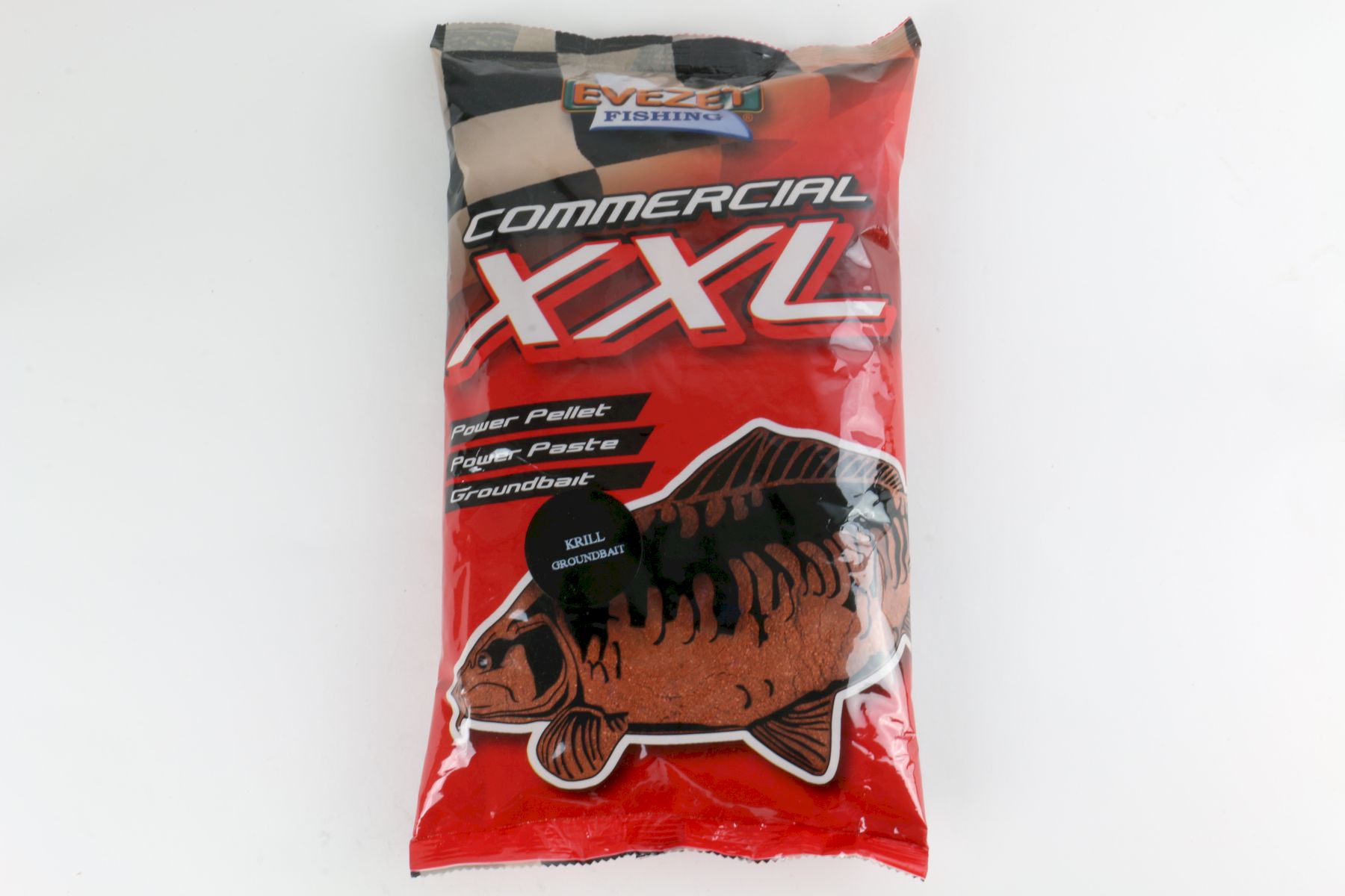 Evezet Commercial XXL Groundbait Red Krill 900gr (Rouge)