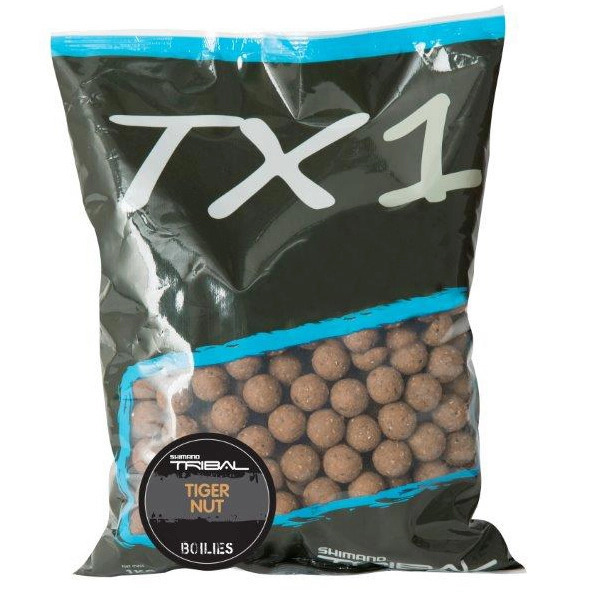 Shimano TX1 Boilies Tiger Nut - 3 sacs pour le prix de 2 !