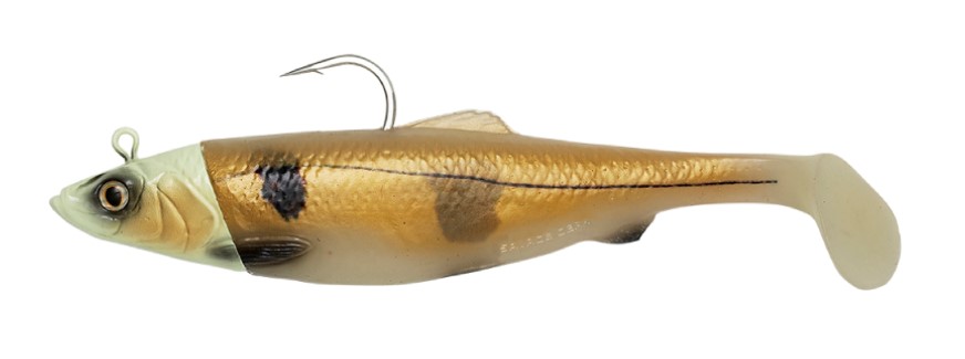 Savage Gear 3D Herring Big Shad 32cm (560g) - Glow Maddock