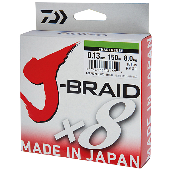 Tresse Daiwa J-Braid X8