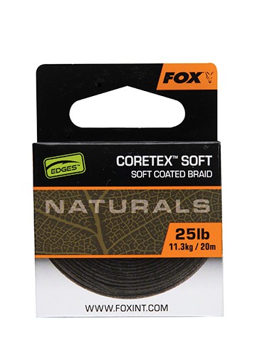Fox Edges Naturals Coretex Soft Hooklink (20m)