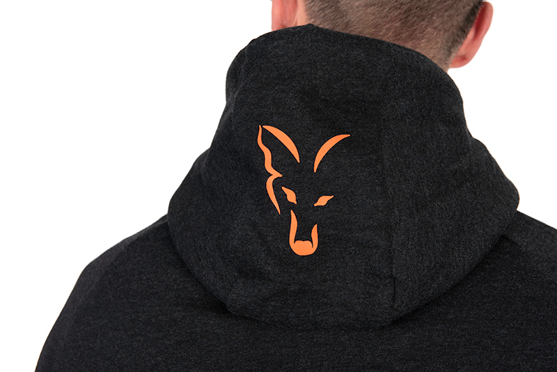 Gilet Fox Collection LW Hoody Black & Orange