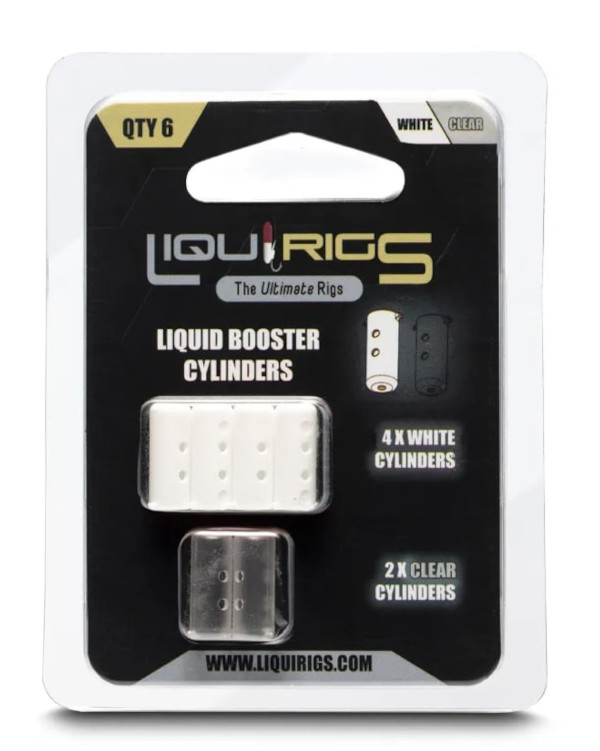Liquirigs Liquid Booster Cylinders - White & Clear (Blanc)