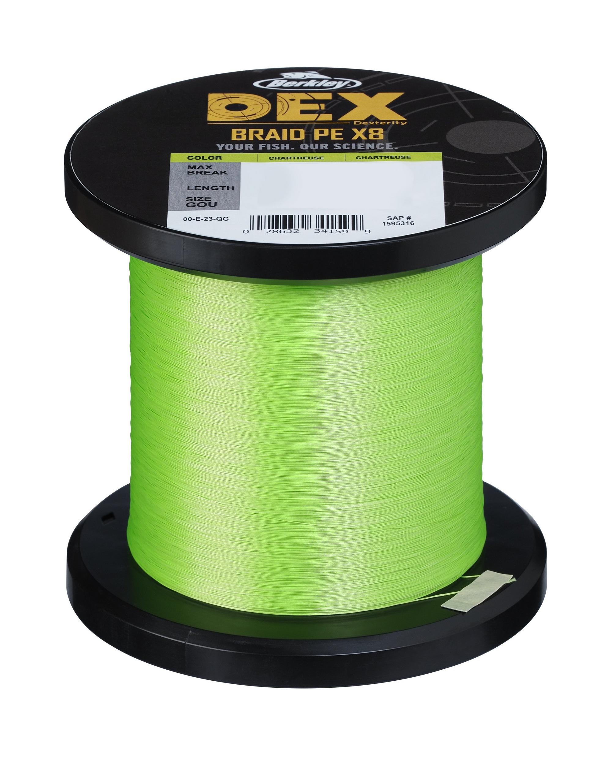 Tresse Berkley Dex X8 Chartreuse 3000m