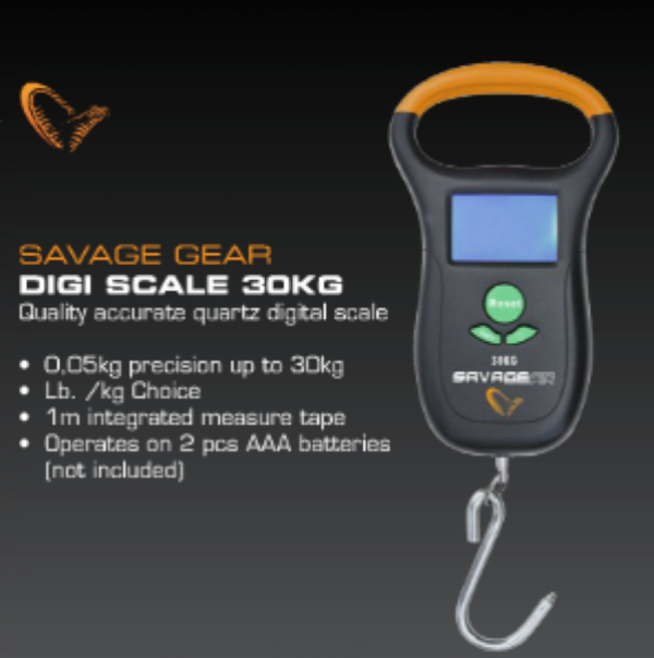 Balance Digitale Savage Gear 30kg