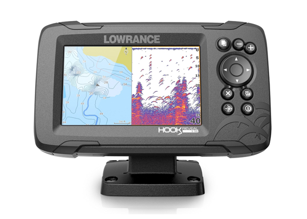 Echosondeur Lowrance Hook Reveal 50/200 HDI Row Fishfinder