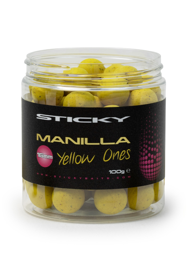 Sticky Baits Manilla Yellow Ones - Manilla Yellow Ones 16mm