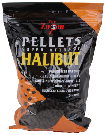 Pellets Carp Zoom Feeding Black Halibut 800 g