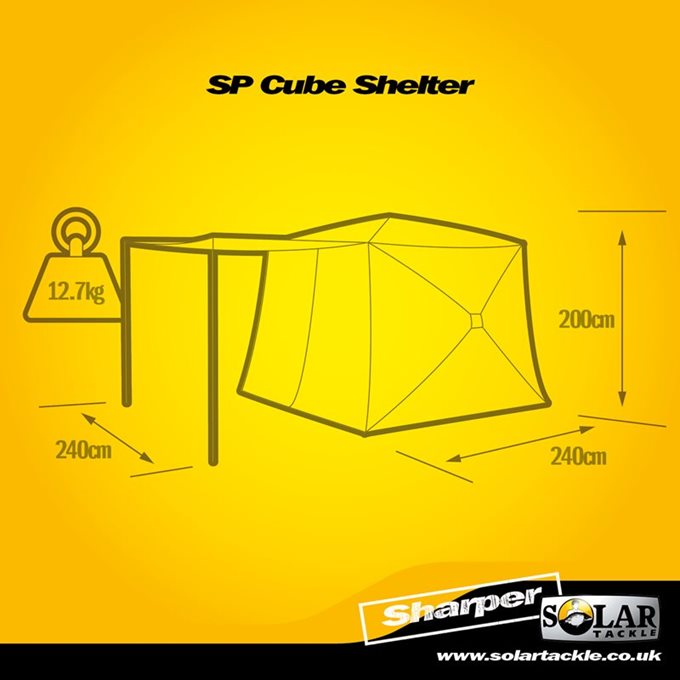 Solar Tackle SP 6-Hub Cube Shelter