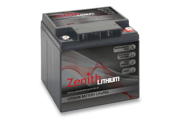 Batterie Zenith Lithium 12V 40Ah + Chargeur Rebelcell Li-ion