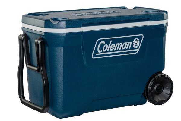 Glacière Coleman Xtreme à roulettes 62QT (bleue)