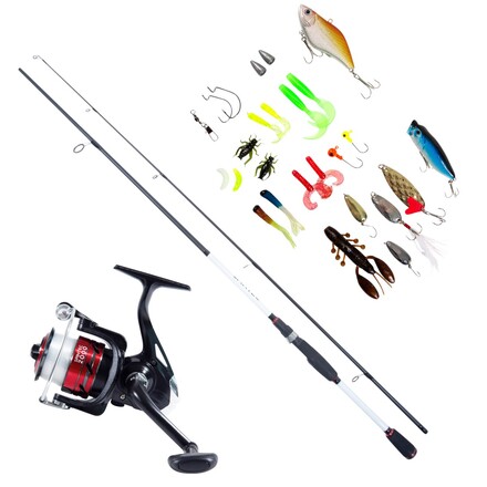 Set pêche aux leurres Catchmax Spintec Lure Combo