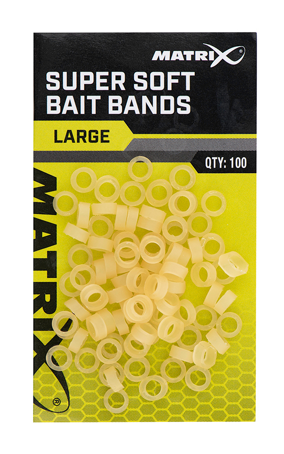 Elastiques pour appâts Matrix Super Soft Bait Bands (100 pcs)