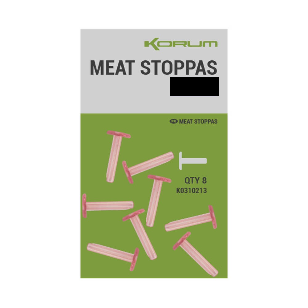 Korum Meat Stoppas - Small (8 Pcs)