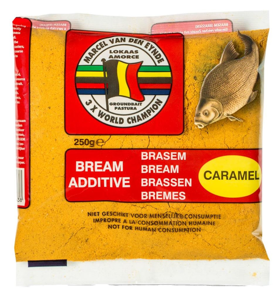 Additif pour amorce Marcel Van Den Eynde Brasem Caramel (250g)