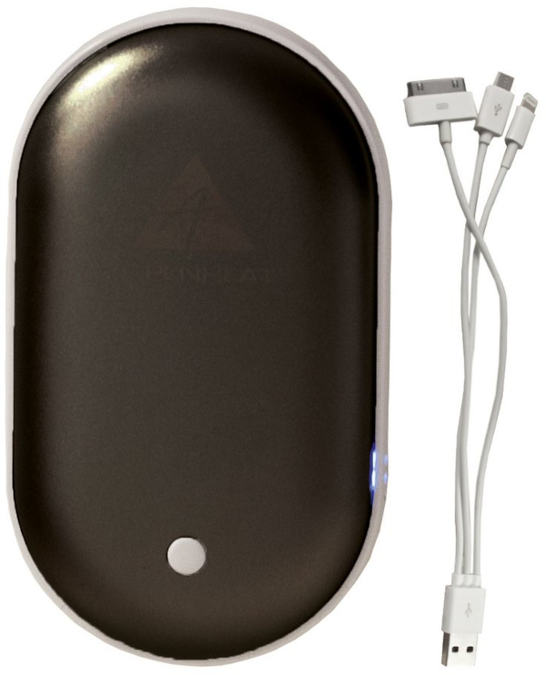 Chauffe Main Rechargeable Electrique USB 2 en 1 Batterie Externe