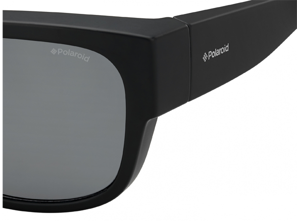 Polaroid PLD 9003/S Suncover - Black frame / grey glasses