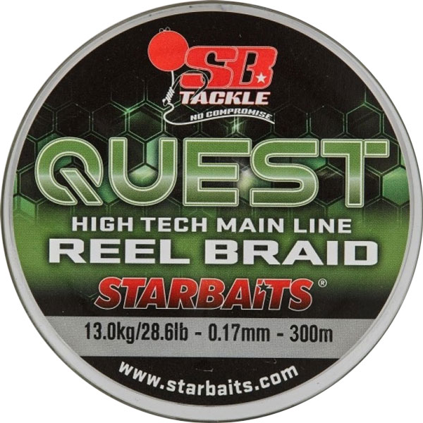 Starbaits Quest Reel Tresse 0,17 mm / 300 m