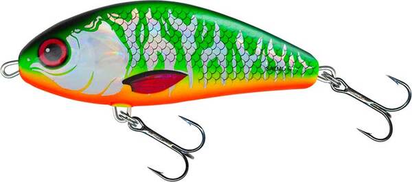 Salmo Fatso Sinking Jerkbait 12cm - Holo Tiger